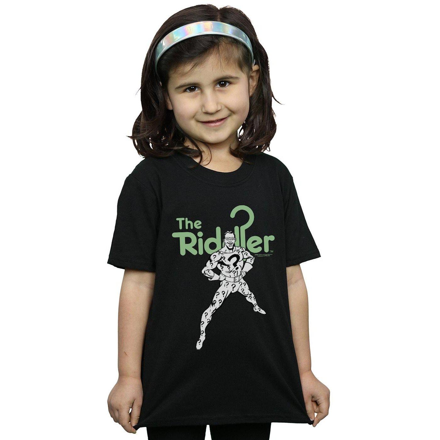 DC COMICS  Tshirt THE RIDDLER MONO ACTION POSE 