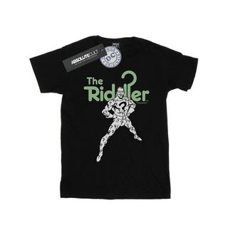 DC COMICS  The Riddler Mono Action Pose TShirt 