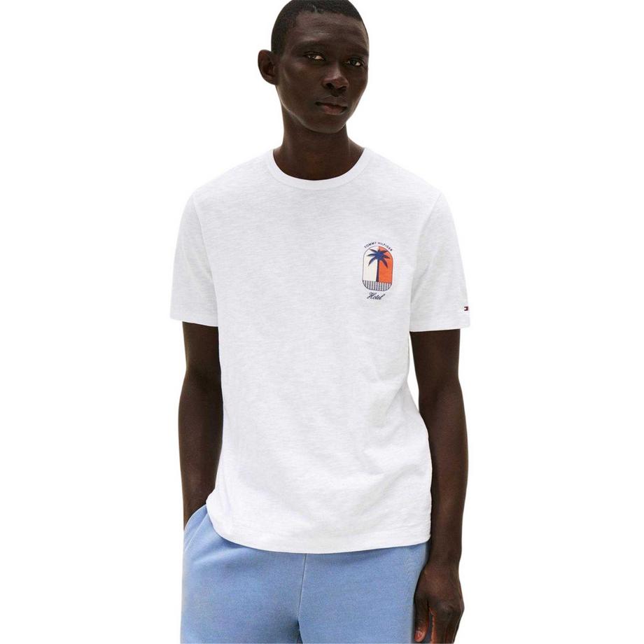 TOMMY HILFIGER  T-Shirt, Rundhalsausschnitt, Regulär 