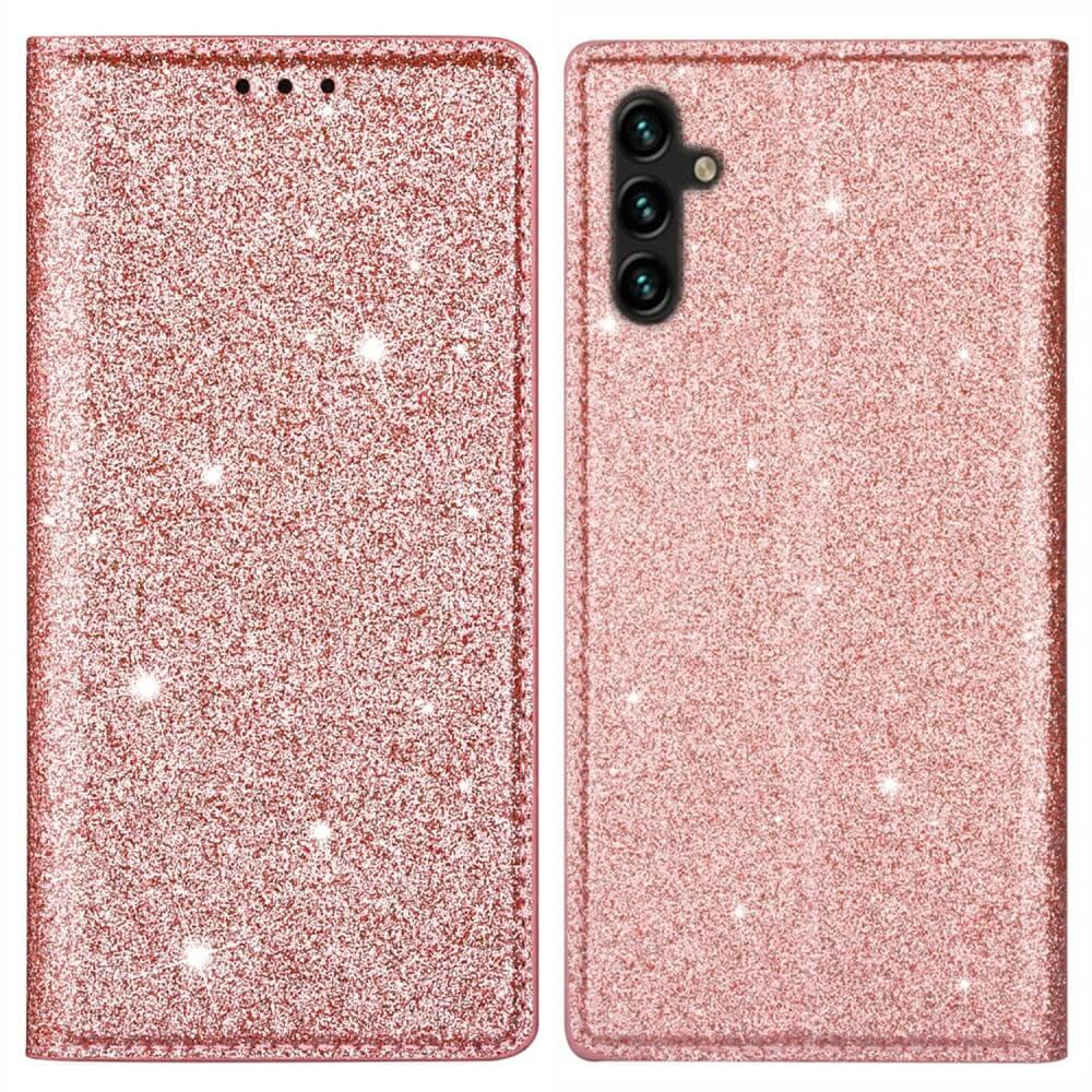 Cover-Discount  Galaxy A54 - Custodia flipcase glitter 