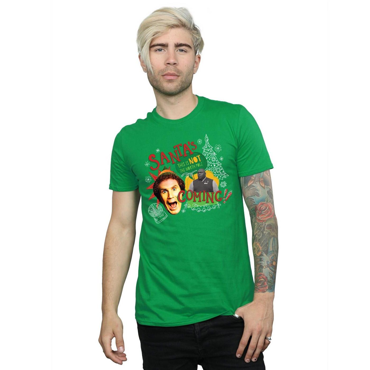 Elf Santa's Not Coming T-Shirt  