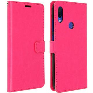 Avizar  Étui Xiaomi Redmi Note 7 à rabat Rose 