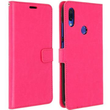 Étui Xiaomi Redmi Note 7 à rabat Rose