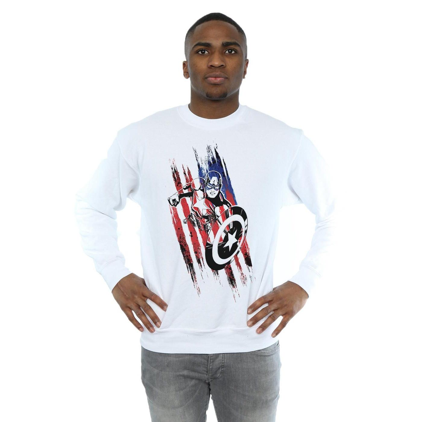 MARVEL Avengers Captain America Sweatshirt Graphique  