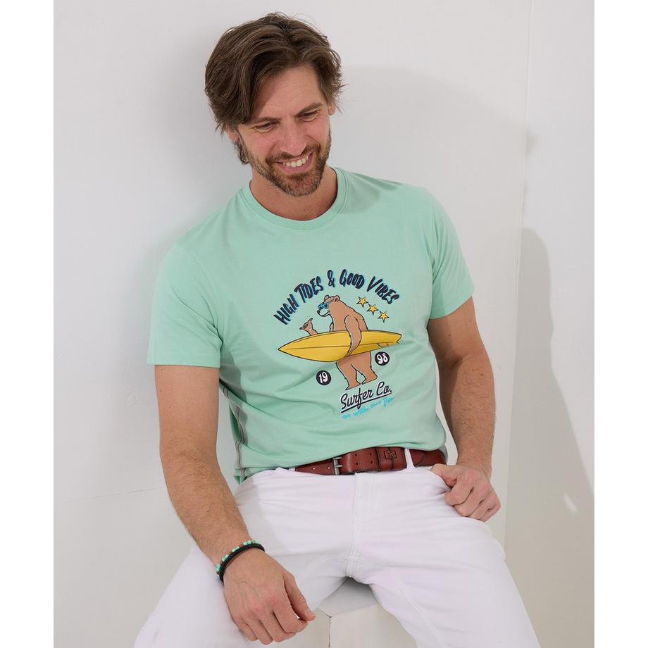 Joe Browns Surfer Bär Grafik T-Shirt  