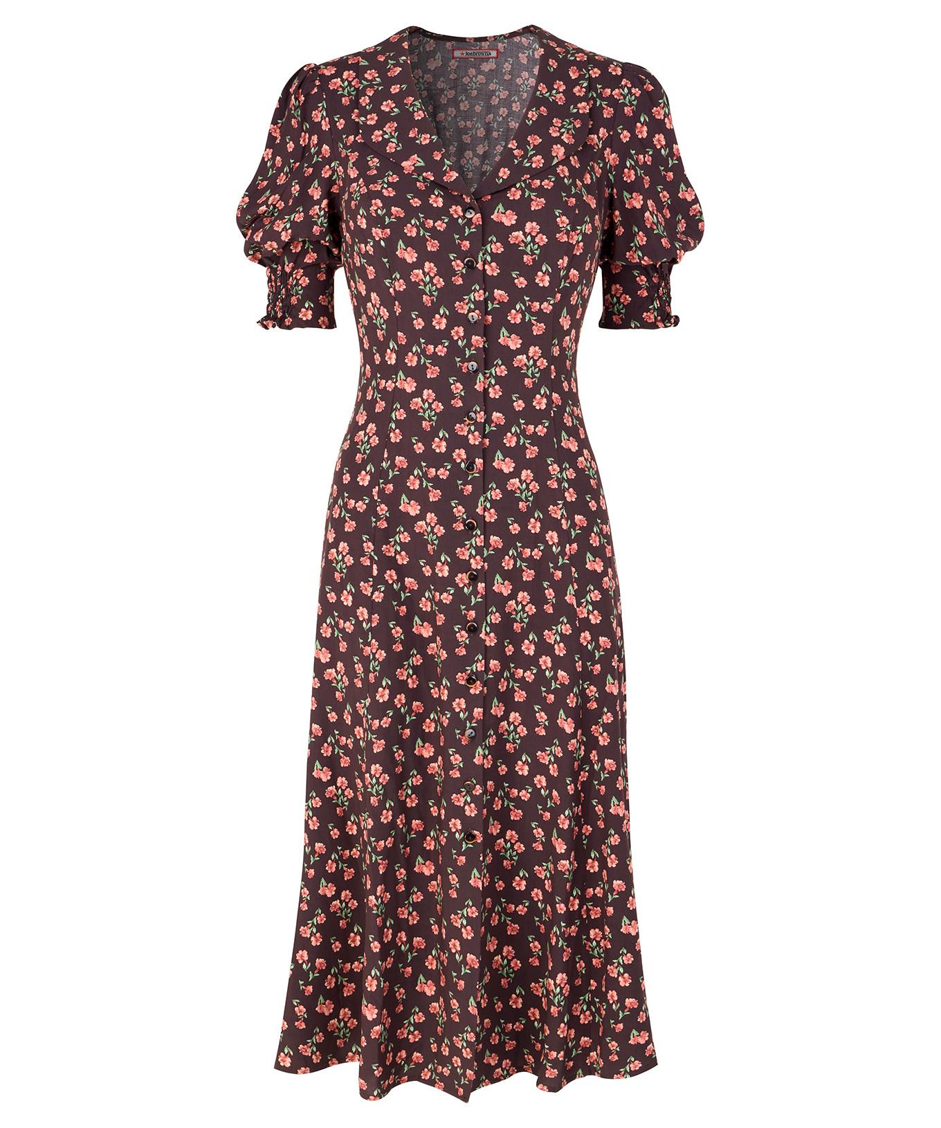 Joe Browns Vintage Blumen Midi Kleid  