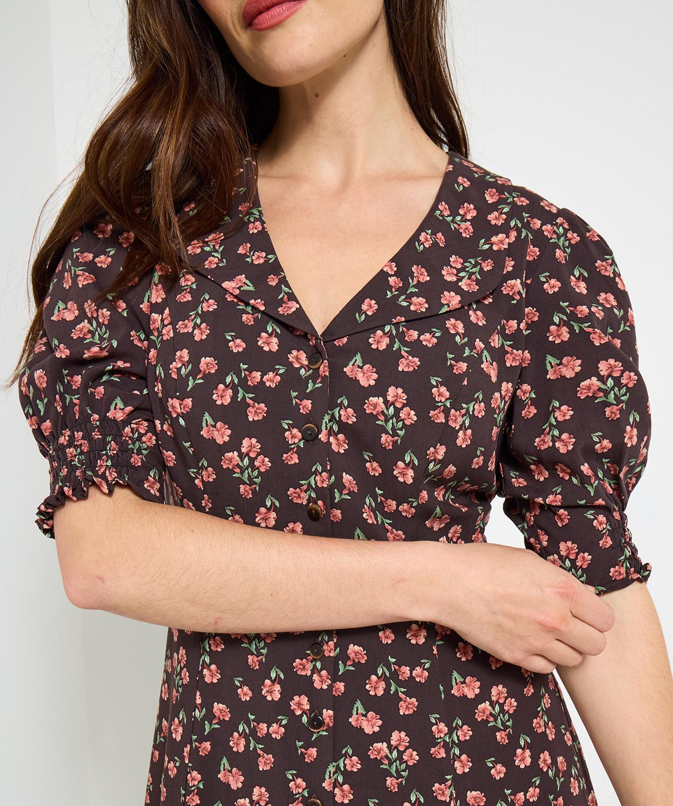 Joe Browns Vintage Blumen Midi Kleid  