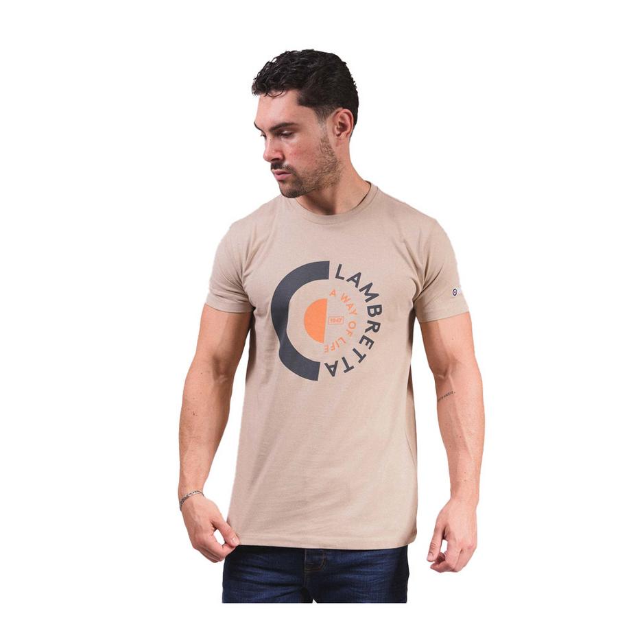 Lambretta T-Shirt con Stampa Grafica  