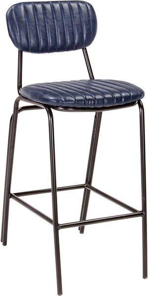 mutoni Tabouret Debbie Vintage Bleu  