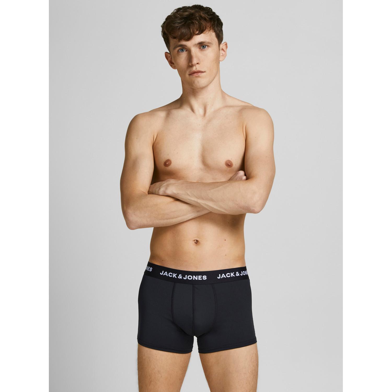 JACK & JONES Jacbase Microfiber Boxer Shorts Confezione da 3  