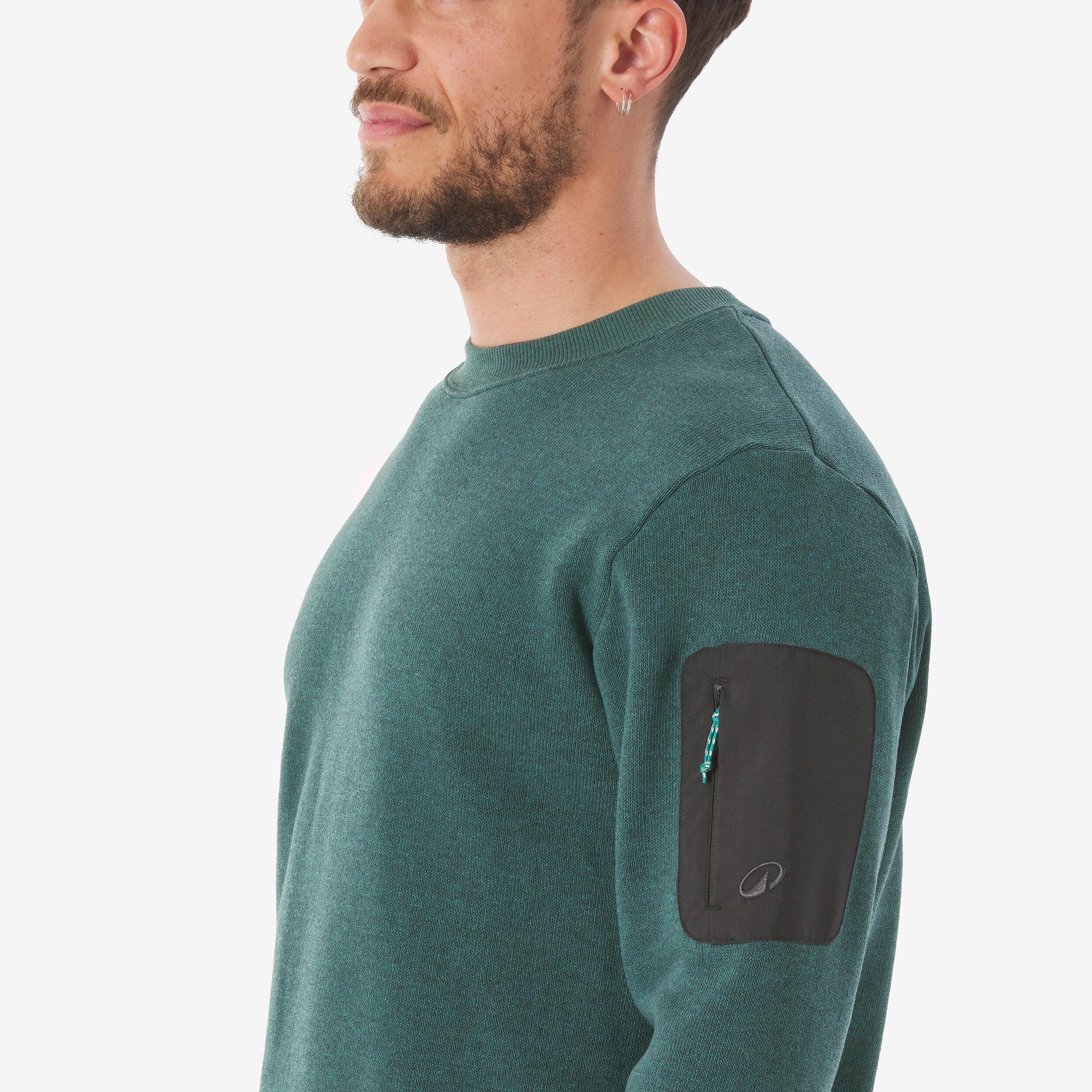 QUECHUA Wanderpullover Rundhals-Pullover  