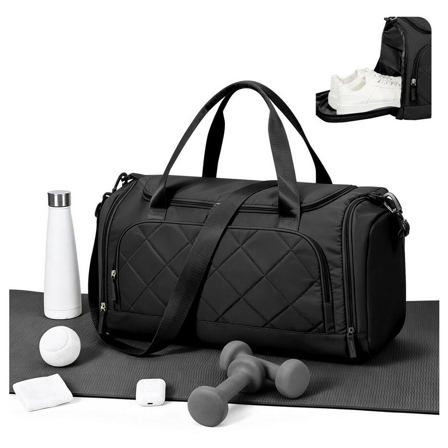 Sac de Sport Sac de Sport avec Compartiment à Chaussures et Compartiment Humide
