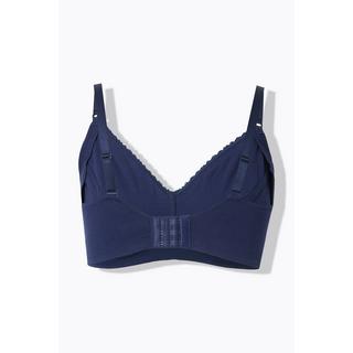 Ulla Popken Bellieva Reggiseno da allattamento Orli di pizzo Clip sul davanti  