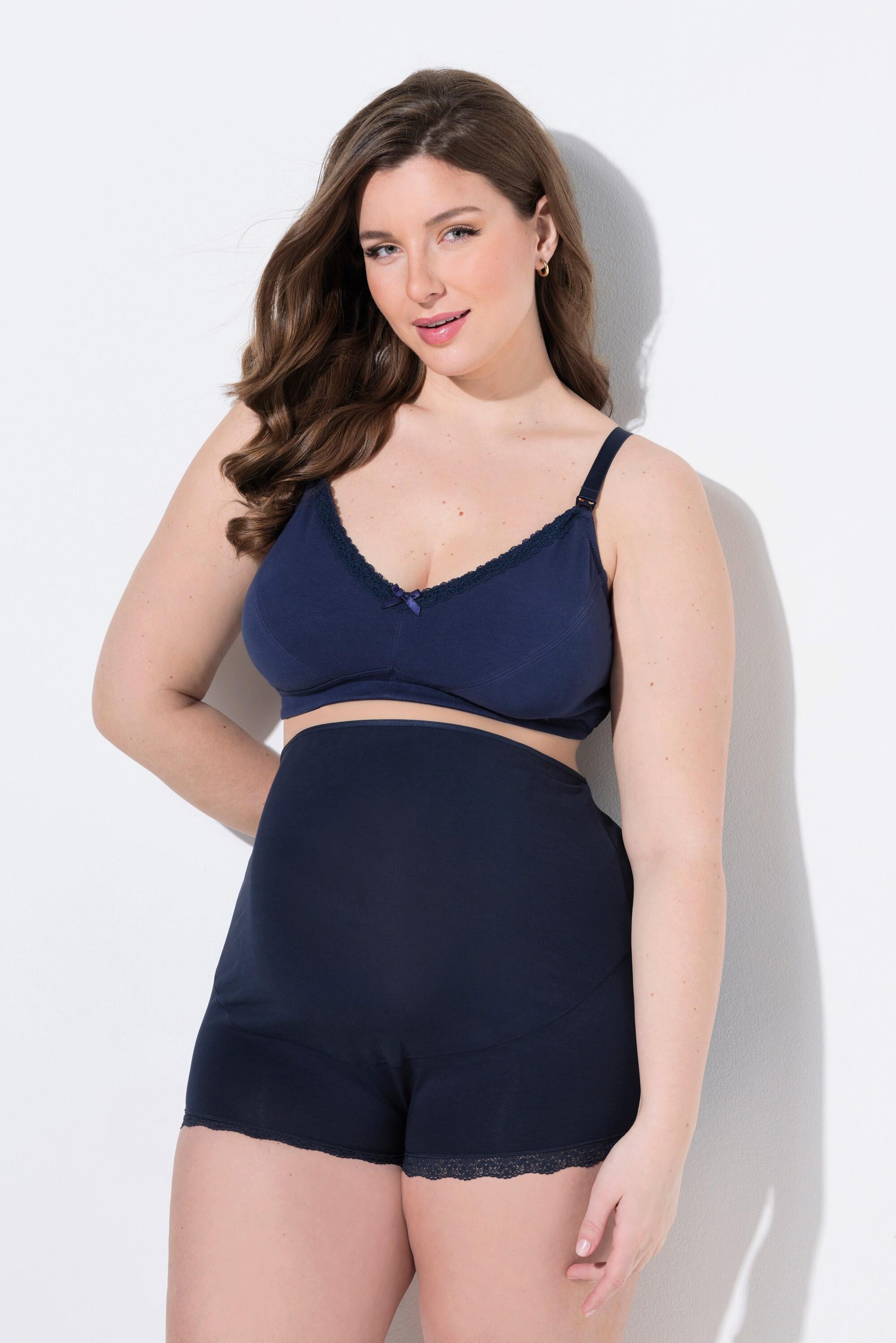 Ulla Popken Bellieva Reggiseno da allattamento Orli di pizzo Clip sul davanti  