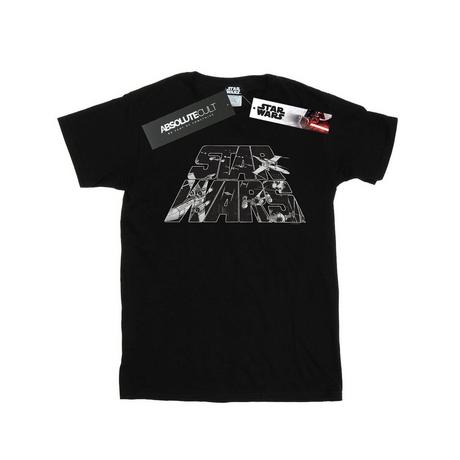 STAR WARS Star Wars Logo Bedrucktes T-Shirt  