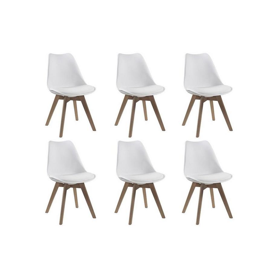 Vente-unique Stuhl 6erSet JODY Polypropylen  