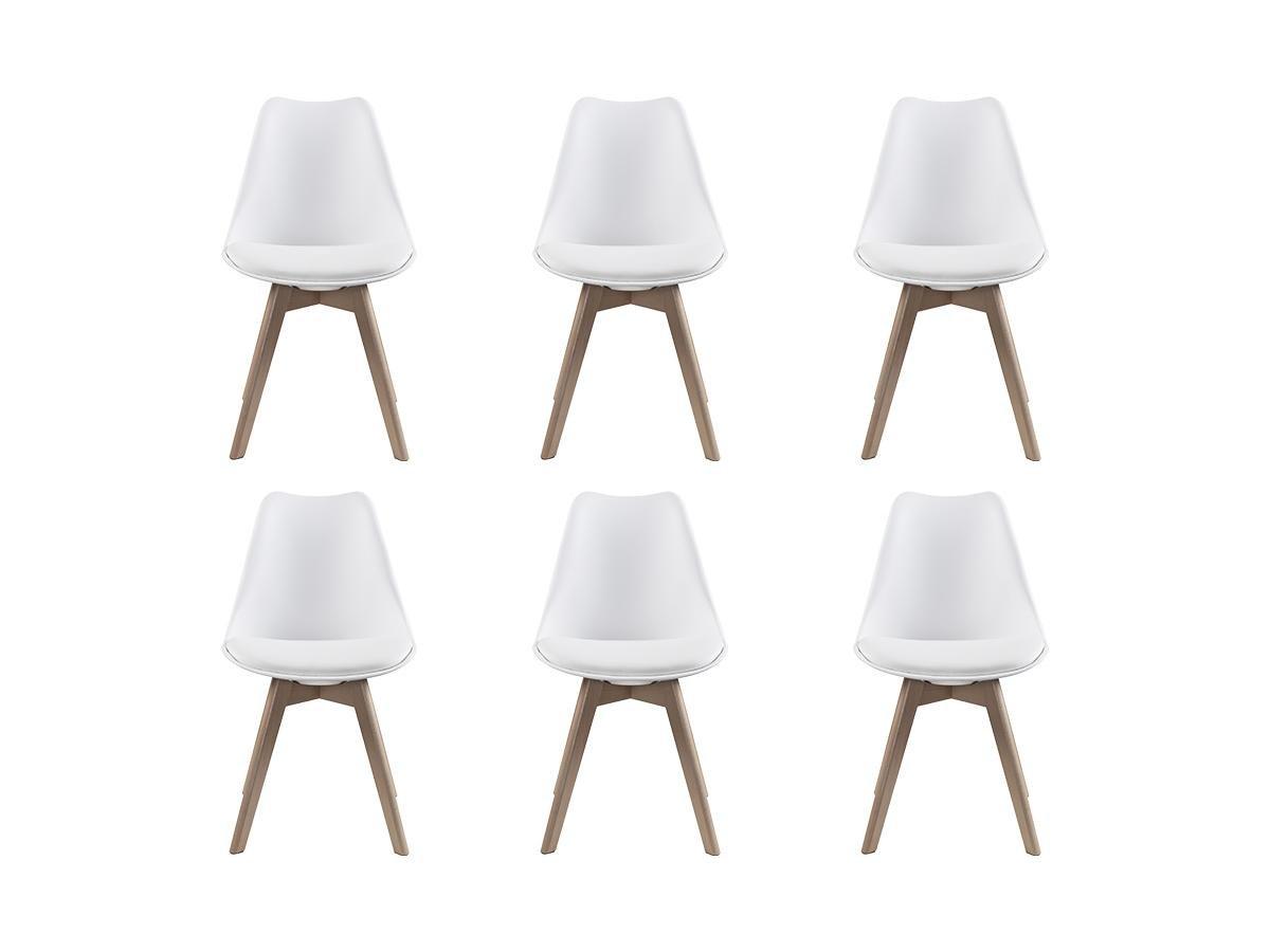 Vente-unique Stuhl 6erSet JODY Polypropylen  