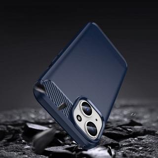 Cover-Discount  iPhone 15 Plus - Metall Carbon Look Hülle 