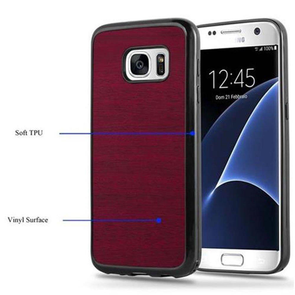 Cadorabo  Housse compatible avec Samsung Galaxy S7 - Coque de protection en silicone TPU flexible 