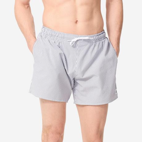 DECATHLON Boardshorts Kurz 15" Struktur Polyester  