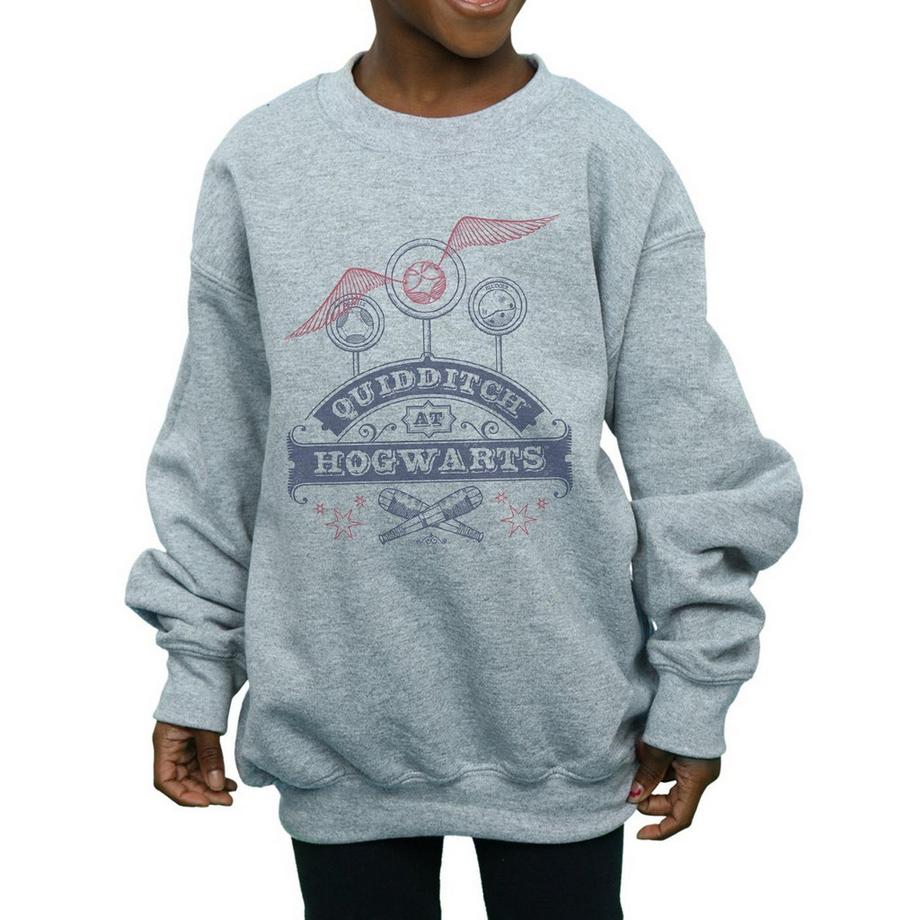 Harry Potter  Quidditch At Hogwarts Sweatshirt 