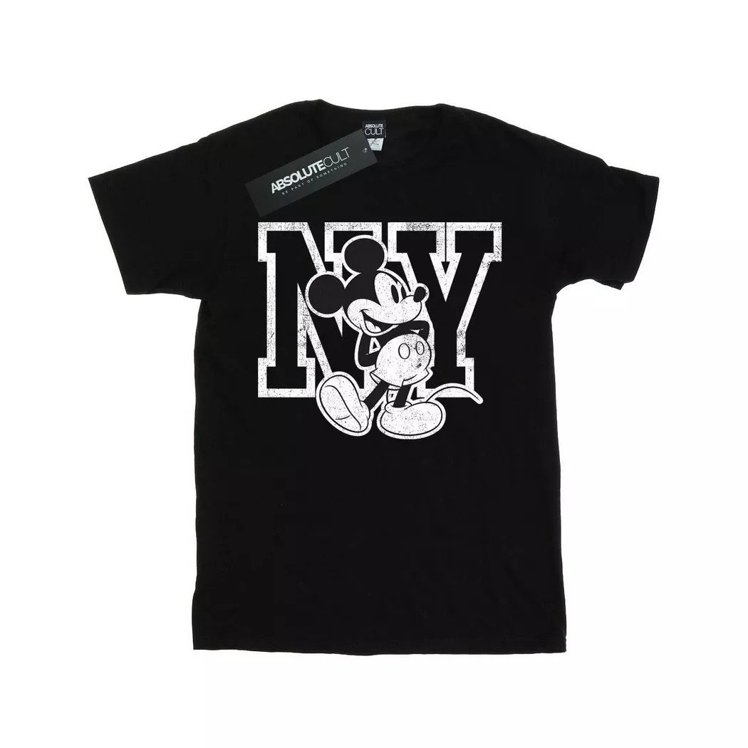 Disney - NY TShirt, für Damen, Schwarz, Größe XL