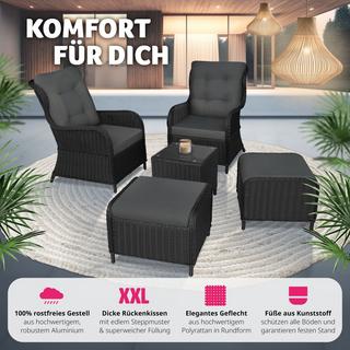 Tectake Salon de jardin BENISSA  