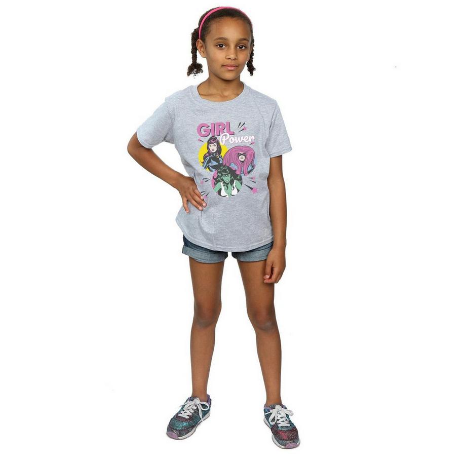 Marvel Comics  Girl Power Maglietta Ragazze 