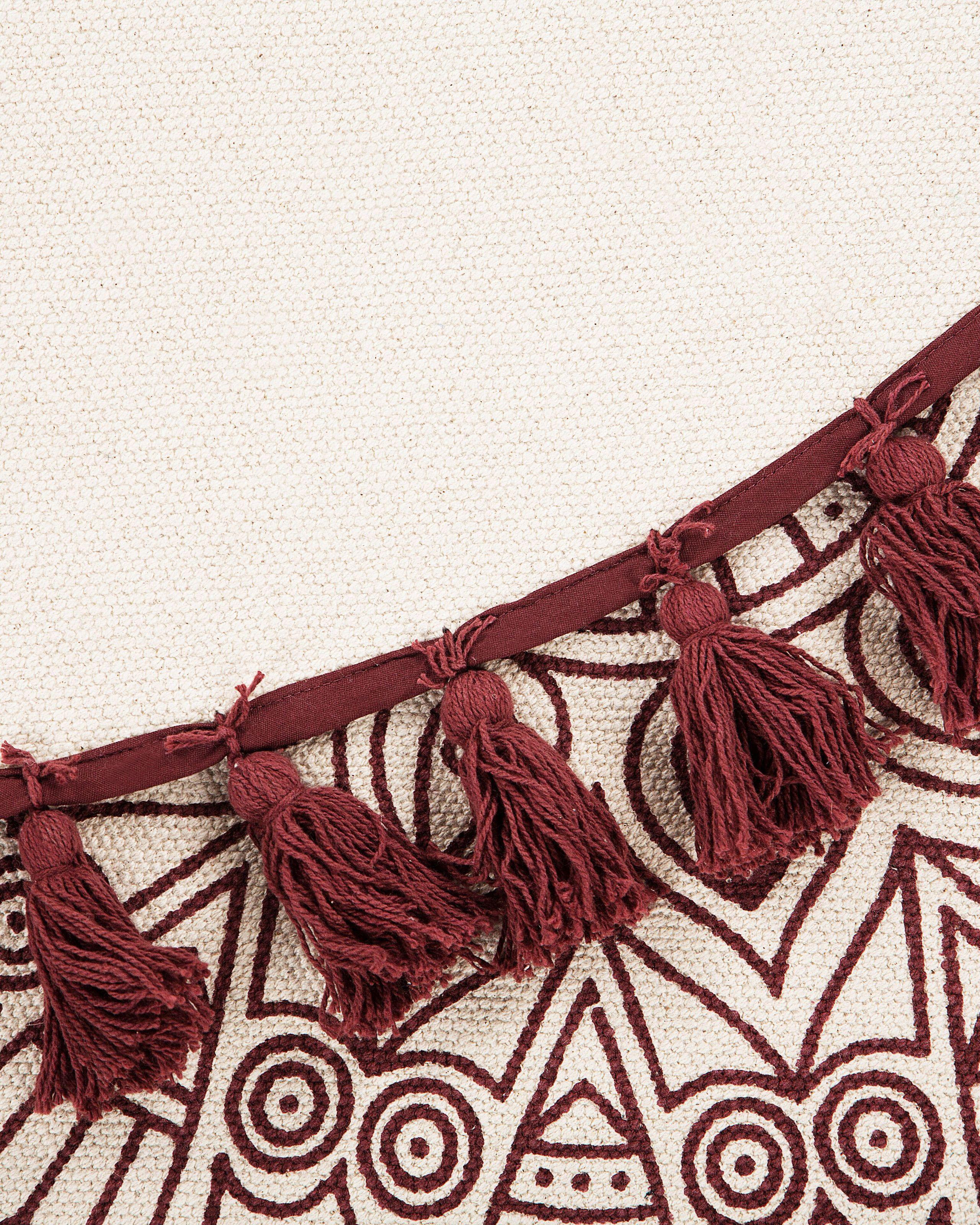 Beliani Tapis en Coton Traditionnel AYAKLI  