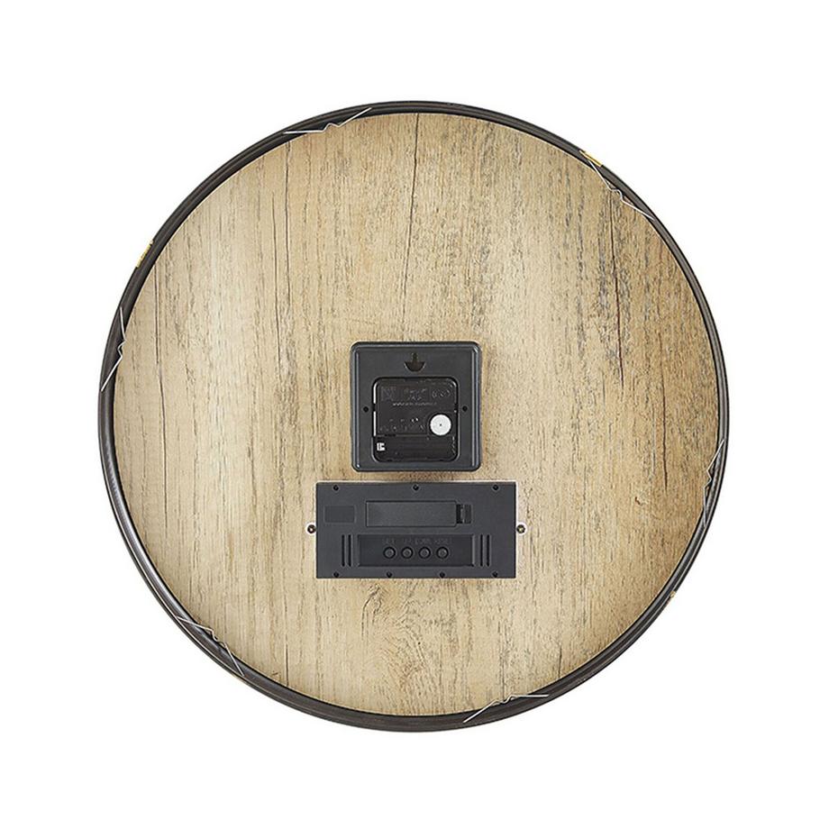 Beliani Wanduhr aus MDF-Platte Retro BRUGG  
