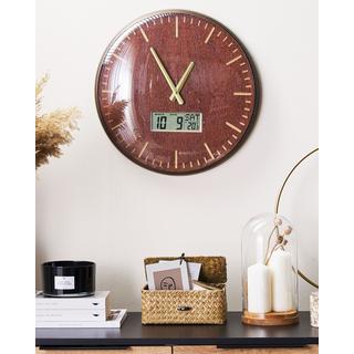 Beliani Orologio da parete en Fibra a media densità (MDF) Retrò BRUGG  