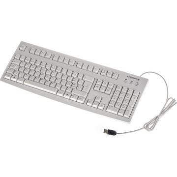 COMFORT KEYBOARD, USB TASTIERA QWERTY GRIGIO