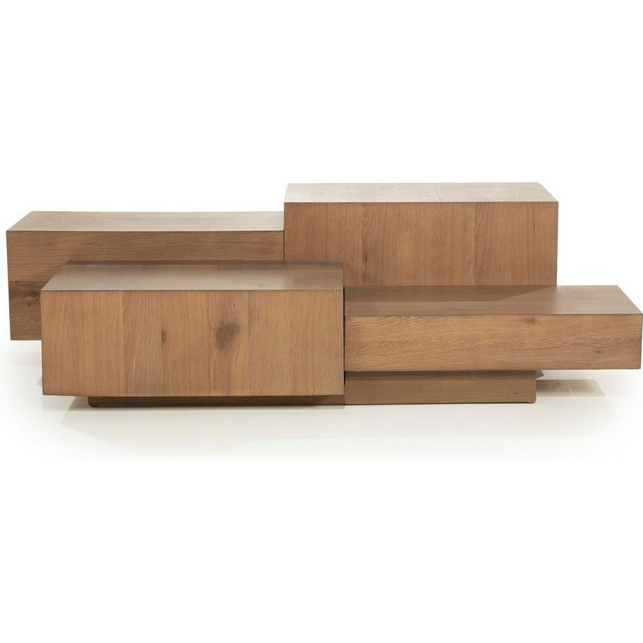 mutoni Tavolino Quinten marrone 140x75  