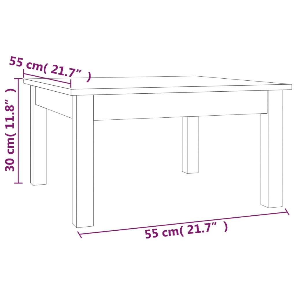 VidaXL Couchtisch kiefernholz  