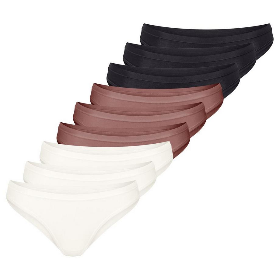9er Pack GO Daily Cotton - Mini Slip