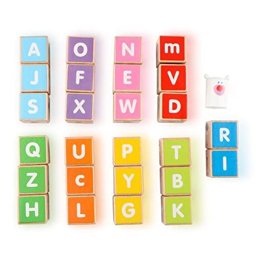 Activity-board  Train à tirer pour tout-petits, ensemble de camion ABC en bois, jeu d'empilage, jouet d'apprentissage préscolaire 