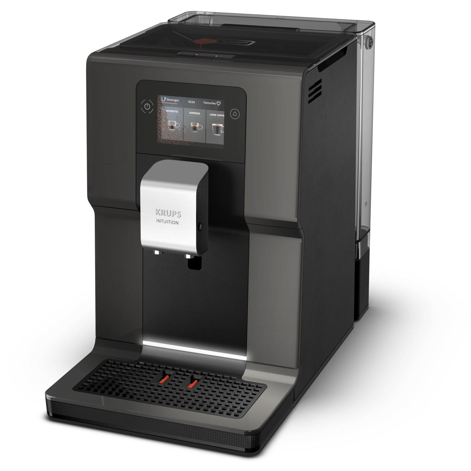 KRUPS Portionskaffeemaschine Intuition Preference Grau  