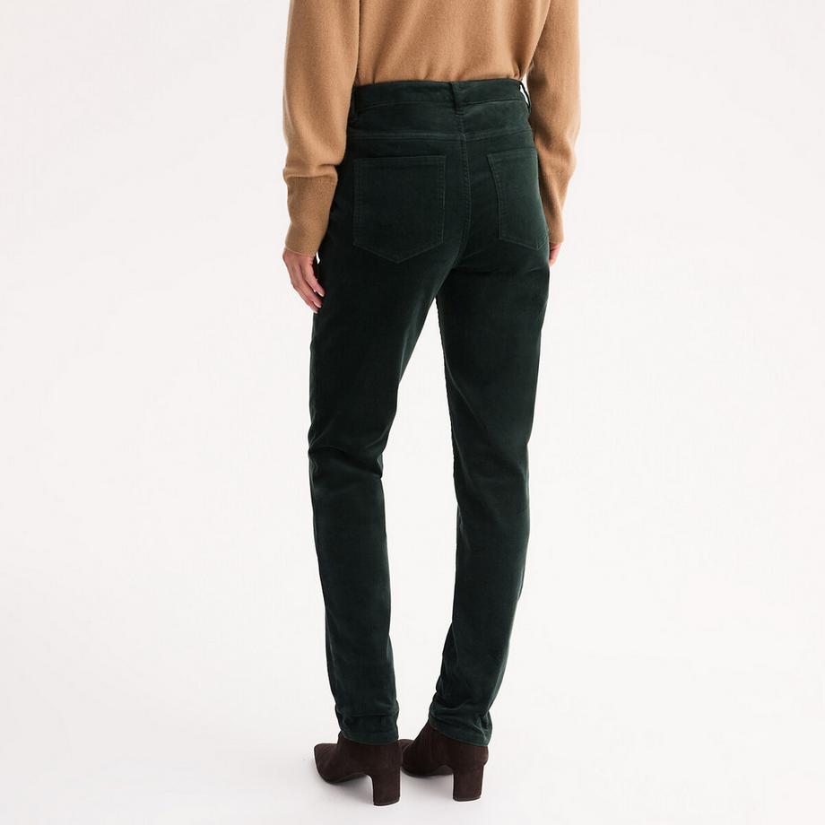 La Redoute Collections Pantalon velours stretch  