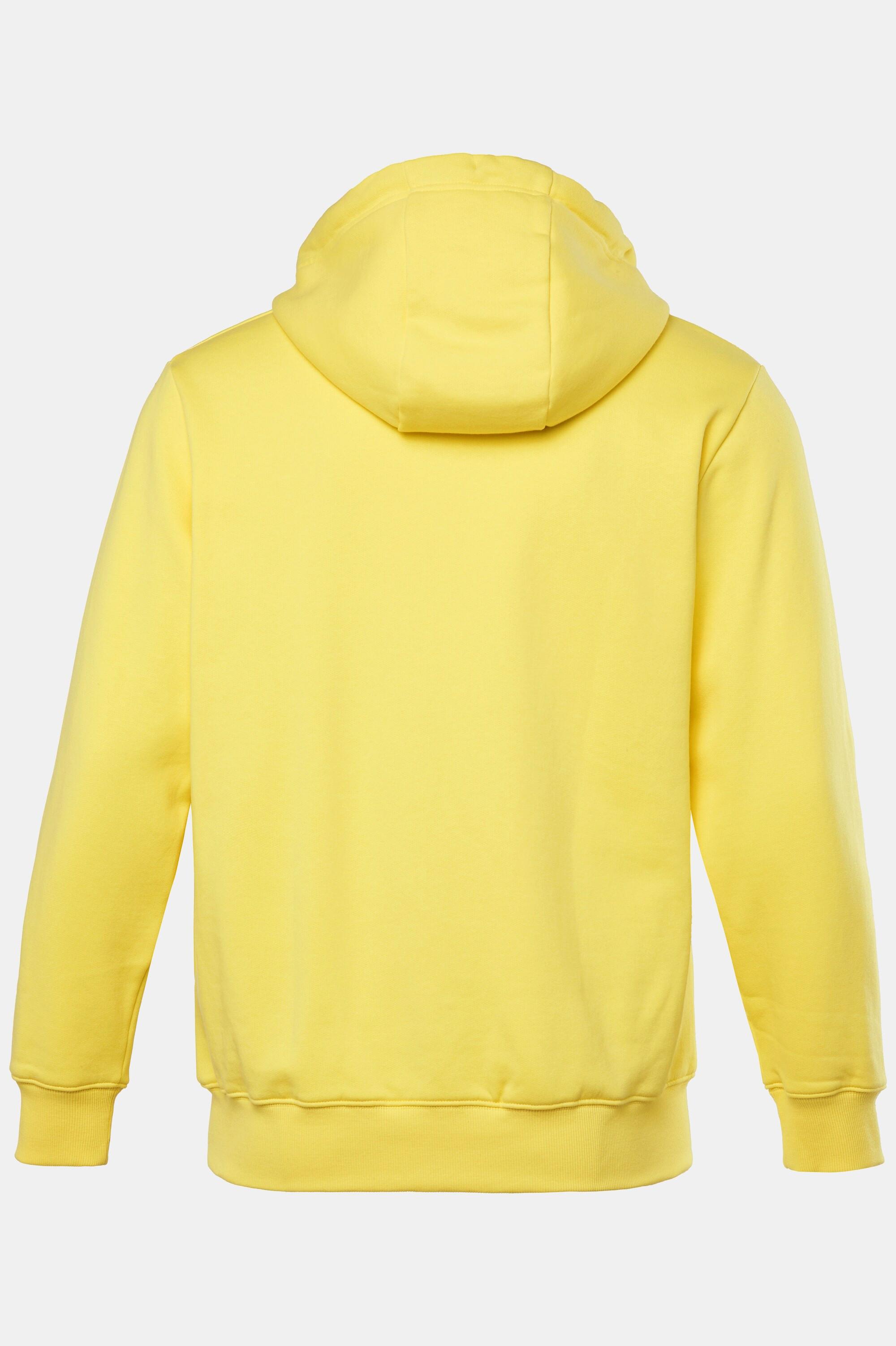 JP1880 Giacchetta di felpa con cappuccio e tasca a marsupio  