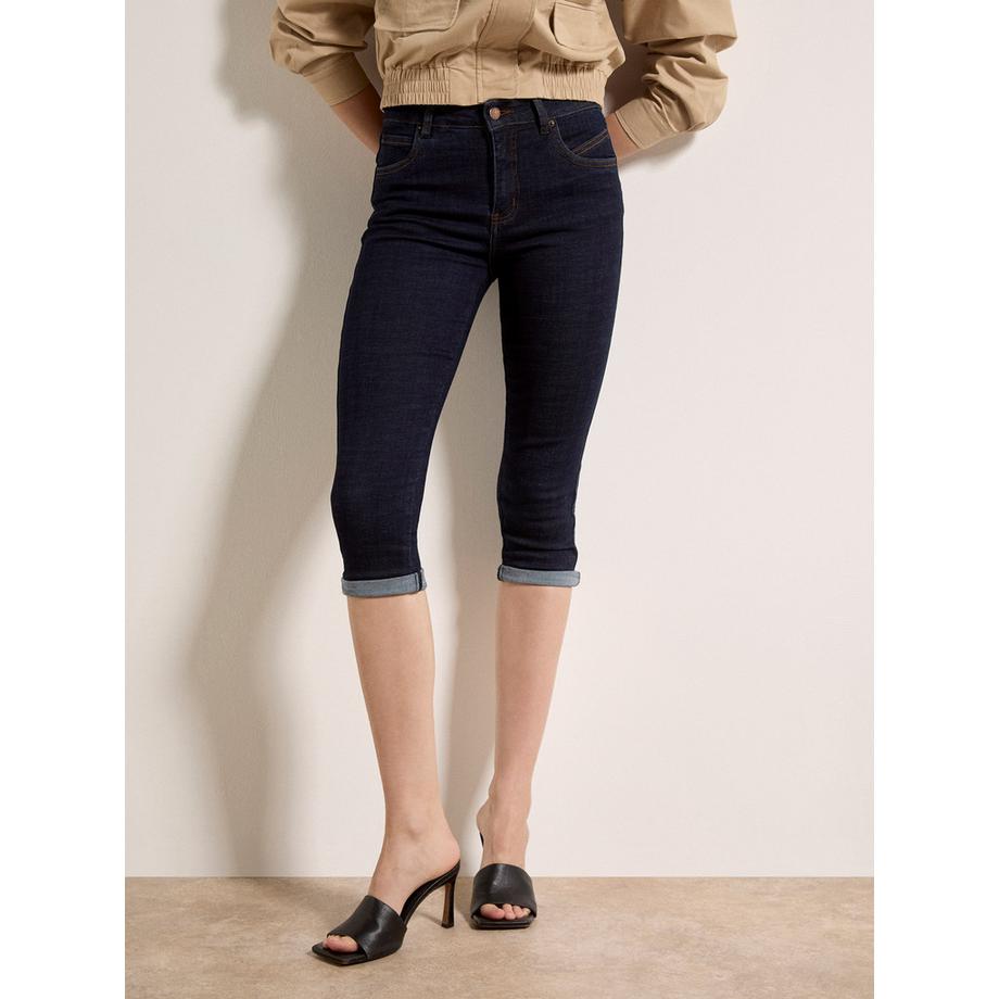 Sara Skinny Fit Capri-jeans