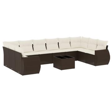 Garten sofagarnitur poly-rattan