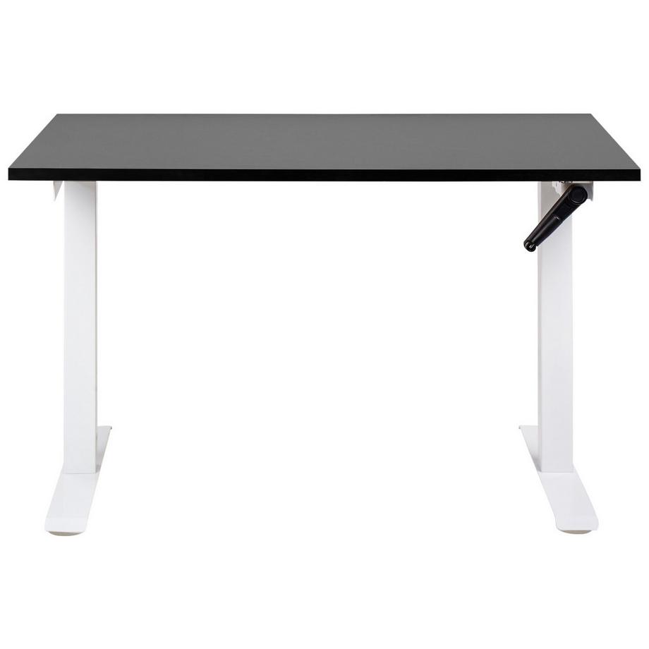 Beliani Scrivania manuale regolabile in altezza en Pannello di fibre (LDF) Moderno DESTINES  