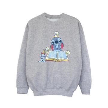 Reading Reading A Book Sweatshirt