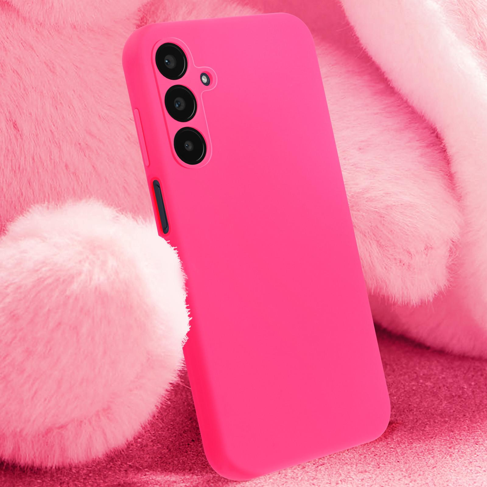 Avizar  Cover opaca Galaxy A25 5G rosa 