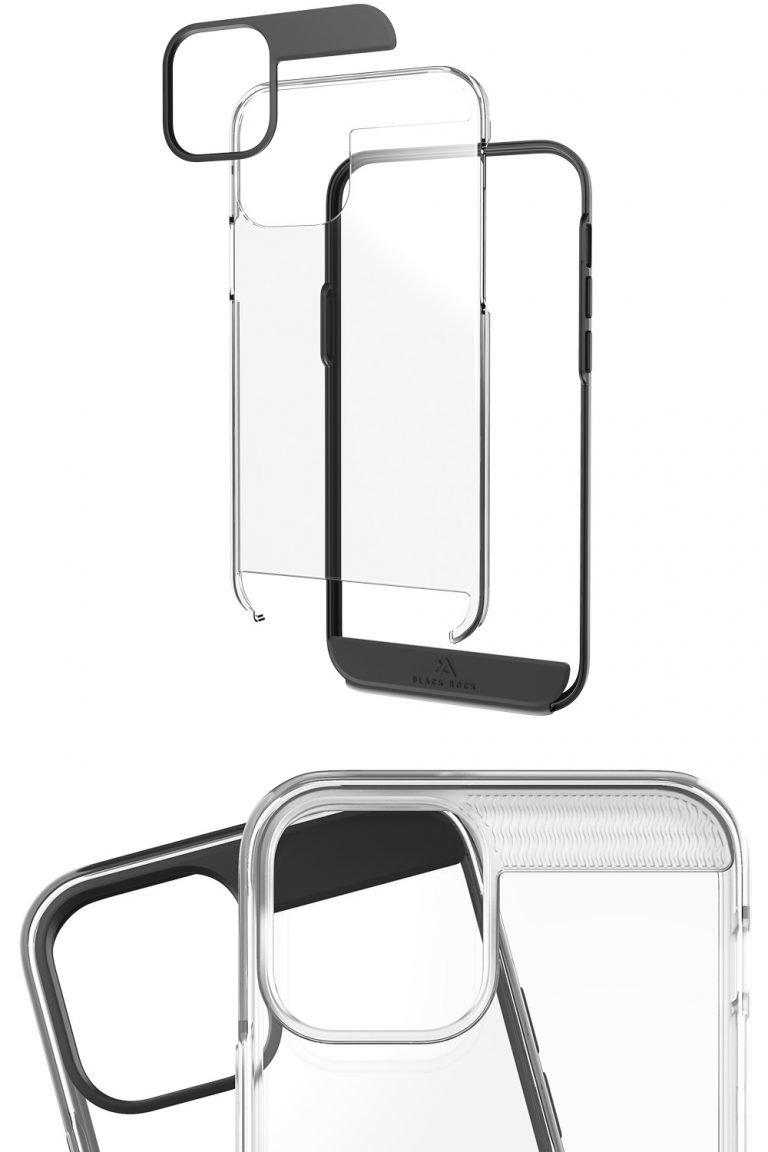 Black Rock  Housse Air Robust pour Apple iPhone 13 Pro max, transparente 