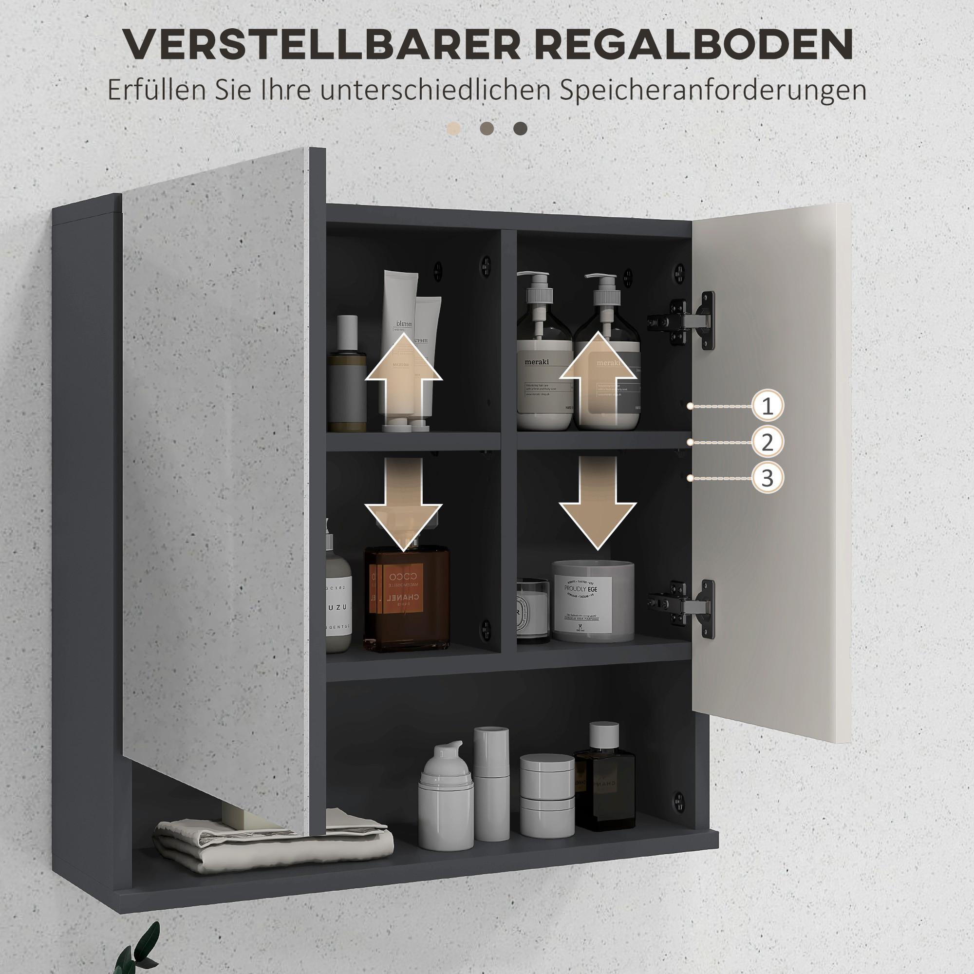 Kleankin Armoire à miroir  