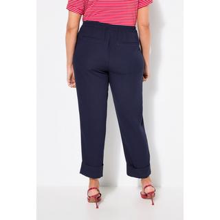 Ulla Popken Rena Pantaloni taglio corto gamba aderente pieghe  