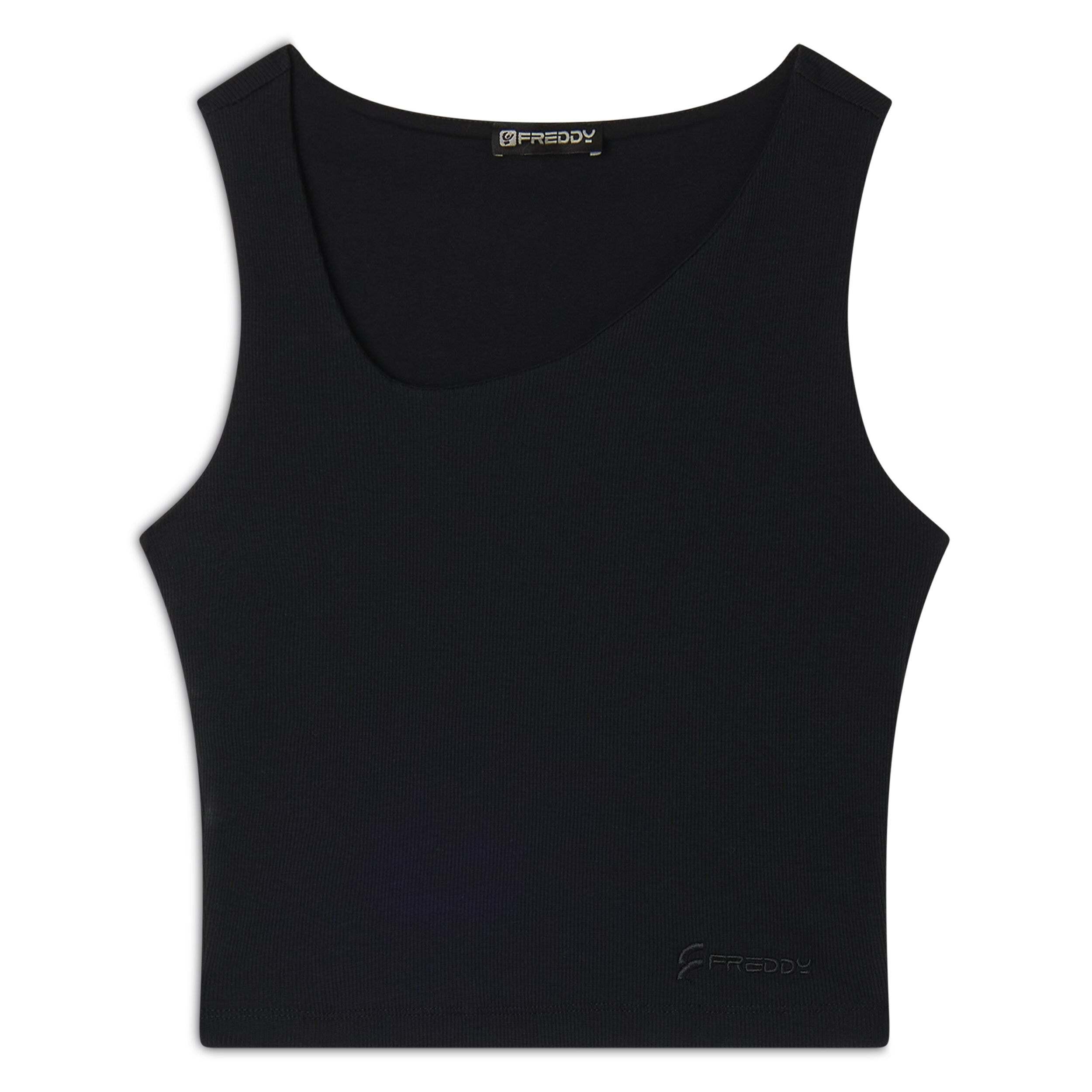 FREDDY Geripptes Slim Fit Tanktop  