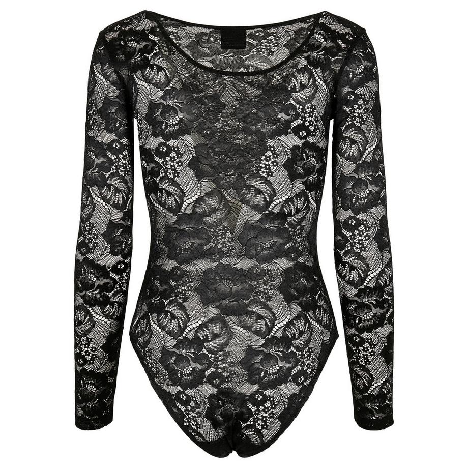 URBAN CLASSICS  Body Manches Longues Motiftyle Lacets 