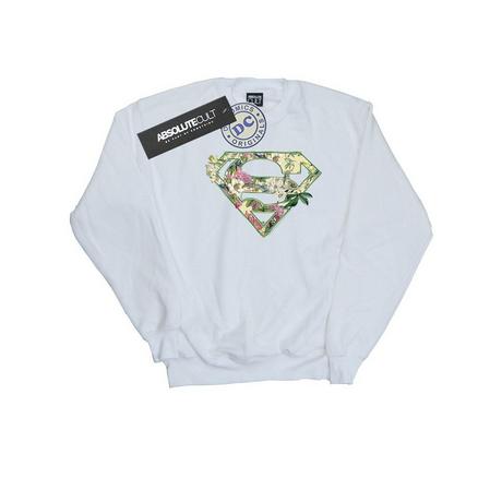 DC COMICS Superman Floral Logo Sweatshirt  